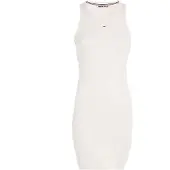 Tommy Hilfiger Dw0dw15344 Ermeløs Kort Kjole