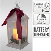 Affek Design LYKT ADVENTSLYKTE LED-LYS 49 CM HVIT 3 LYS