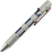 Maxace Judge 3.0 taktisk penn, Gray/Blue Titanium & Timascus