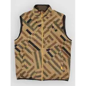 Salty Crew Tundra Reversible Polar Vest grønn