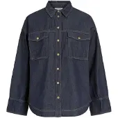 ROUGE EDIT Oversized Denimskjorte