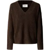 Pepe Jeans for woman. PL7000218 Ashley V Brown Sweater (XL), Casual, Acrylic