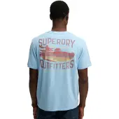 Superdry Outdoors Mountain Relaxed Fit Kortarmet T-skjorte