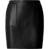 Pepe Jeans for woman. PL9011962 Lina black skirt (S), Casual, Polyester