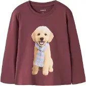 Name it Genser - NmfVotea - Wild Ginger/Skjerf Dog - - 2 år (92) - Genser