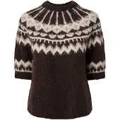 Y.A.S Yasdomina Ss Ullblanding Strikket Pullover