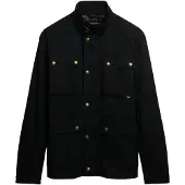 Superdry for man. M5012190A Merchant Wax Racer Jacket black (XXL), Casual, Cotton