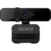 Deltaco Webkamera 2K QHD 30 bilder per sekund 3,7 MP