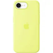 Apple iPhone 16e Silicone Case - Neon Yellow