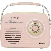Eltra LUIZA RETRO SP-11 radio FM/AM MP3 USB SD, rosa