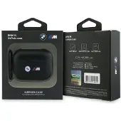 BMW Buet linjeetui for AirPods Pro 3 - svart