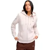 Superdry Signature Embroidered Borg Genser Med Hel Glidelås