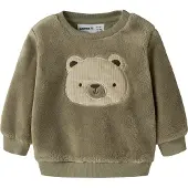 Name it Collegegenser - Teddy - NbmOliwer - Mermaid - - 1 år (80) - Collegegenser