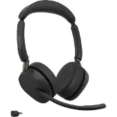 Jabra Evolve3 65 UC Stereo Svart med Link 390c