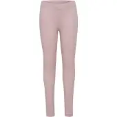 Hummel Leggings - Ull/Viskose - HmlJr - Cloud Grå - - 4 år (104) - Leggings - Ull