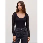 Vero Moda Flora Langarmet T-skjorte