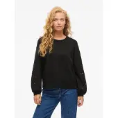 Vila Visandy Rund Hals Langermet Sweatshirt