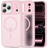 Tech-Protect iPhone 17 Pro Max Magmat Deksel - MagSafe-kompatibel - Matt rosa