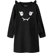 Name it Kjole - NmfOda - Black - - 5 år (110) - Kjole