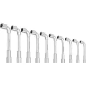 KRAFTWERK 2597-99 8-19 Mm Nøkkelsett 10 Stykker