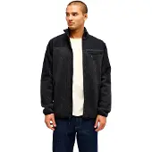 Quiksilver Keller Outdoor Full-Zip Hettegenser med glidelås svart