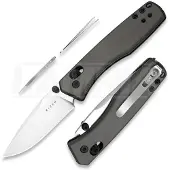 Kizer Cutlery Aegis AEB-L foldekniv, Gray Aluminum, Satin