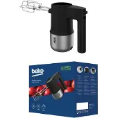 Beko HMM 81504 BX - Håndmikser - 500 W - rustfritt stål
