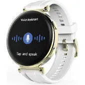 Hama 7000 00178622 smartklokke 1.32 AMOLED telefonfunksjon vanntett gull