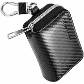 Wozinsky WBS-20 RFID Anti-Theft Car Key Case - Faraday Cage - Black