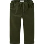 Name it Bukser - NmmBen - Olive Natt - - 3 år (98) - Bukser - bomull