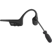 Shokz OpenComm2 UC - Industrial Version - hodesett - åpent øre - bak-nakken-montering - Bluetooth - trådløs - USB-A via Bluetooth-adapter - svart - Zoom Certified