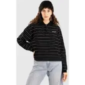 Carhartt WIP Mabel Langermet Polo svart