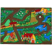 Rebel Roads Leketeppe - Bondegård - 95 x 133 cm