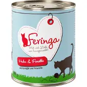 Feringa Økonomipakke Meny Duo-Sorter 12 x 800 g - Ørret & kylling