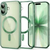 Tech-Protect iPhone 17 MagFlex-deksel - MagSafe-kompatibelt - klar / Matt salvie