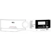 Electrolux manöverpanel, hvite, AEG 140230038014
