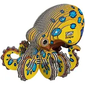Eugy the Octopus. Eco 3D Puzzle