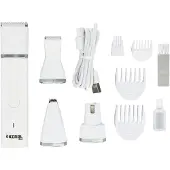 Kerbl Pet batteridrevet multitrimmer 4in1 - hvit