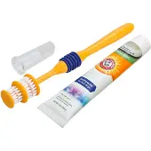 Arm & Hammer tannpleiesett av tannbørste og tannkrem - 3-delt