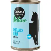 Cosma Økonomipakke Nature 12 x 140 g - Kylling & Kyllingskinke