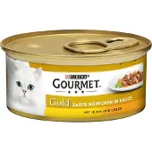 Gourmet Gold Tender Bits 12 x 85 g - Kylling & lever