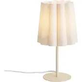 QAZQA Japandi bordlampe beige med stoffskjerm 35cm - Jenni