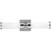 FEISS Vegglampe Payne, krom, høyde 49 cm, 2 lyskilder, IP44
