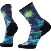 Smartwool Trail Run Targeted Cushion Treeline Print Sokker
