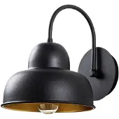 Opviq Vegglampe Berceste 180-A svart/gull