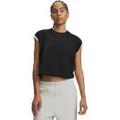 Under Armour Icon Cut Off Kortarmet T-skjorte