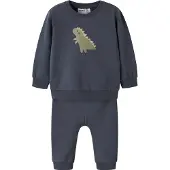 Name it Joggedress - NbmVonne - Ombre Blue/Dino - - 68 - Joggedress