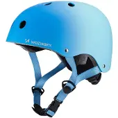 Wozinsky sykkelhjelm BMX/sparkesykkel S - blå gradient