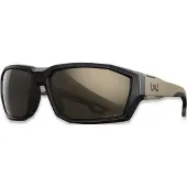 Wiley x Alpine Matte Black and Tan Frame with CAPTIVATE Polarized Tungsten Mirror Lense