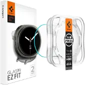 Spigen Samsung Galaxy Watch8/Watch9 Glas.tR Ez Fit Beskyttelsesglass - 40mm - 2 Stk.